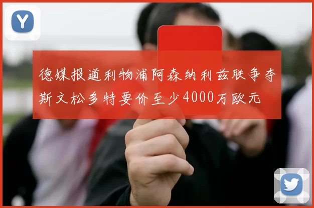 德媒报道利物浦阿森纳利兹联争夺斯文松多特要价至少4000万欧元
